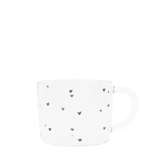 Szklanka Tumbler Tea M Hearts All Over Bastion Collections