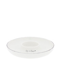 Miska Bowl Tapas 'dip in love' White Bastion Collections Miska Bowl Tapas 'dip in love' White Bastion Collections