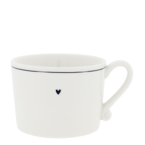 Kubek White With Black Line Bastion Collections Kubek White With Black Line Bastion Collections