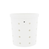 Pojemnik Ceramiczny Jar Garlic White Bastion Collections Pojemnik Ceramiczny Jar Garlic White Bastion Collections