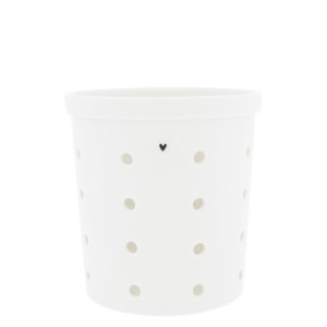 Pojemnik Ceramiczny Jar Garlic White Bastion Collections Pojemnik Ceramiczny Jar Garlic White Bastion Collections