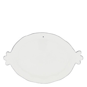 Talerz Do Serwowania Servingplate Oval White Bastion Collections Talerz Do Serwowania Servingplate Oval White Bastion Collections