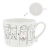 Kubek Cup White Window Shopping Bastion Collections