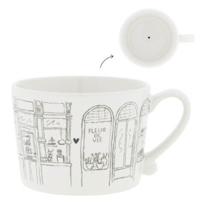Kubek Cup White Window Shopping Bastion Collections Kubek Cup White Window Shopping Bastion Collections