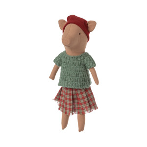 Świąteczna Świnka CHRISTMAS PIG GIRL Maileg