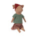 Świąteczna Świnka CHRISTMAS PIG GIRL Maileg
