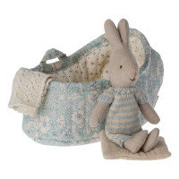 Króliczek W Nosidełku Rabbit In Carry Cot Micro Maileg