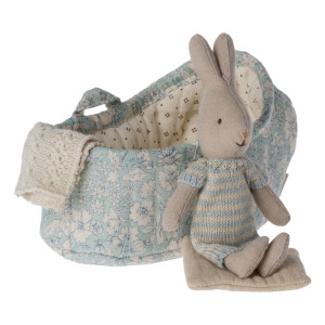 Króliczek W Nosidełku Rabbit In Carry Cot Micro Maileg