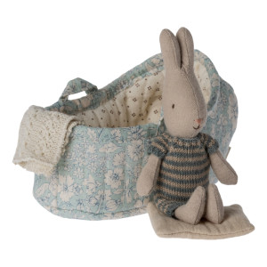 Króliczek W Nosidełku Rabbit In Carry Cot Micro Maileg