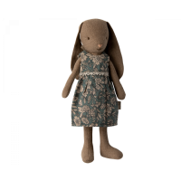 Królik Bunny Size1 Brown Dress Maileg