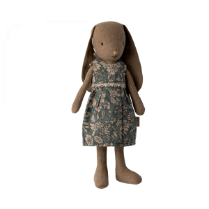 Królik Bunny Size1 Brown Dress Maileg