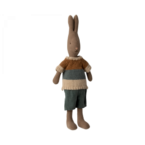 Królik Rabbit Size2 Brown Shirt & Shorts Maileg