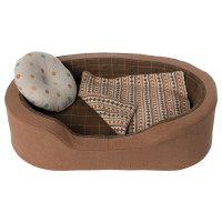 Legowisko Dla Pieska Dog Basket Brown Maileg 