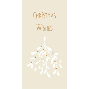 Papierowe Serwetki Mistletoe Christmas Wishes Ib Laursen