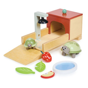 Drewniane Figurki Do Zabawy - Żółwie Tender Leaf Toys
