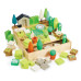 Kreatywny Zestaw Z Drewnianymi Elementami - Ogród Tender Leaf Toys
