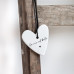 Zawieszka Heart Decoration White Bastion Collections