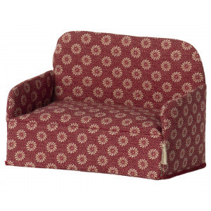 Sofa Dla Myszek Red Maileg 