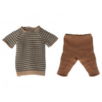 Ubranko Dla Królika Pants & Knitted Sweater Size 4 Maileg 