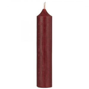 Świeczka Dinner Candle Bordeaux Rustic IB Laursen 