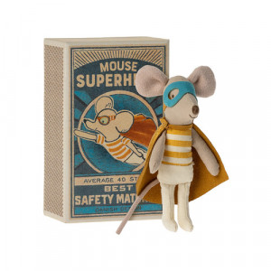 Myszka Super Hero W Pudełku Maileg 