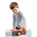 Drewniany Traktor Z Przyczepą I Akcesoriami Tender Leaf Toys