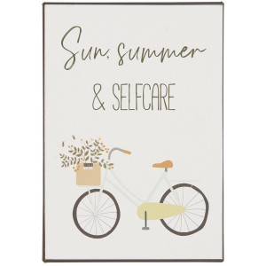 Metalowa Tabliczka Sun Summer I Selfcare Ib Laursen 