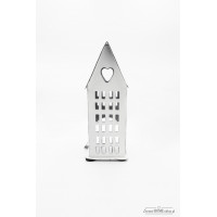 Domek Latarnia Biały 16CM VL Home