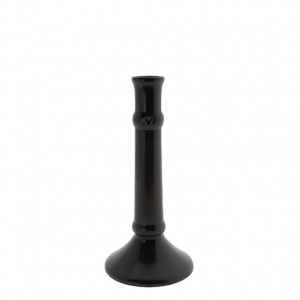 Świecznik Candlestick M Matt Black 20CM Bastion Collections 