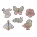 Puzzle 6 elementów Flowers & Butterflies Little Dutch