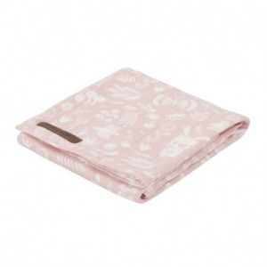 Otulacz 120 x 120cm Adventure Pink Little Dutch