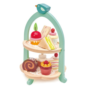 Drewniana Patera Z Przekąskami Mini Chef Tender Leaf Toys