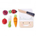 Drewniana Deska Z Warzywami Do Krojenia Mini Chef Tender Leaf Toys