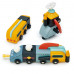 Drewniane Pojazdy Kosmiczne Zabawka Konstrukcyjna Tender Leaf Toys