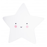 Lampka Mini Star White A Little Lovely Company 