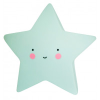 Lampka Mini Star Mint A Little Lovely Company 