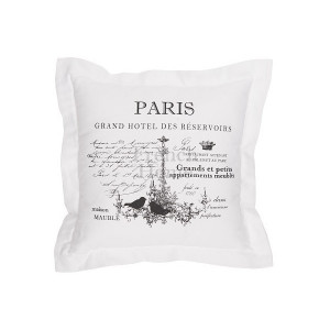 Poduszka Dekoracyjna Biała Paris