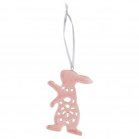 Ozdoba Wielkanocna Rabbit Pale Pink Green Gate 