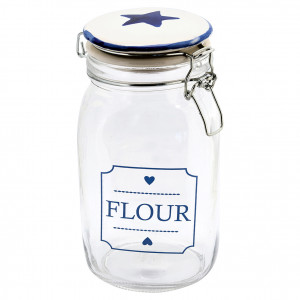 Słoik Flour Amanda Indigo Green Gate