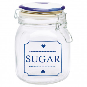 Słoik Sugar Amanda Indigo Green Gate