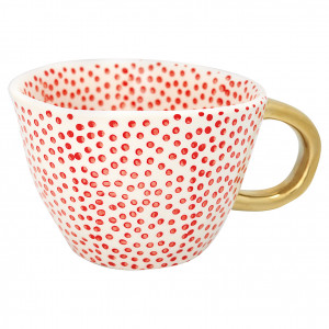 Kubek Dot Red Green Gate 