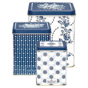 Zestaw Puszek Fleur Blue Green Gate
