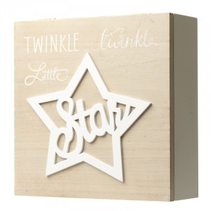Drewniane Pudełko Twinkle Twinkle Little Star