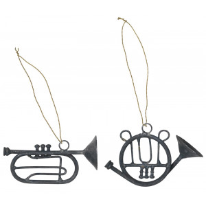 Metalowe Zawieszki Trąbki 2 SZT Ib Laursen Metalowe Zawieszki Trąbki 2 SZT Ib Laursen