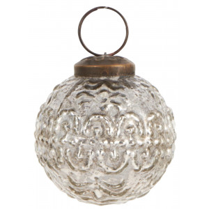 Bombka Ornament Silver Ib Laursen 