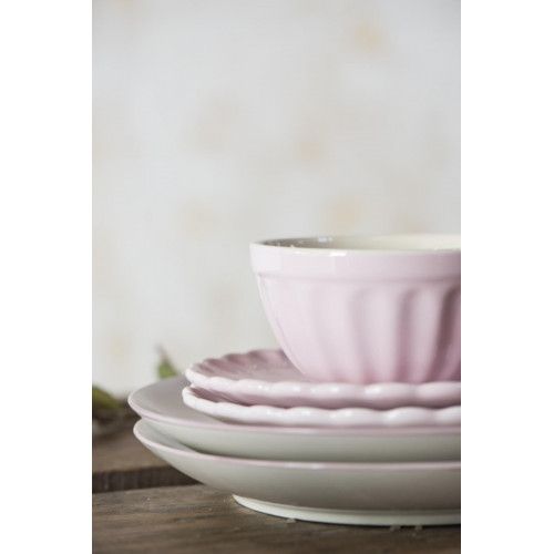 CREAFLOR HOME Frühstücksset 3-tlg - Mynte English Rose Rosa Keramik