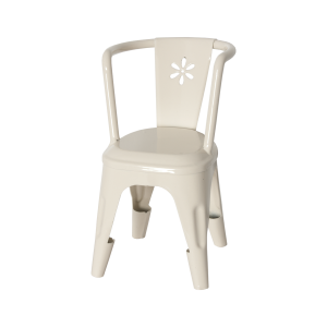 Metalowe Krzesło Białe Maileg 