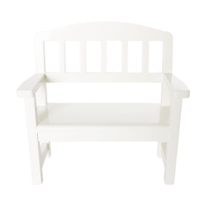 Drewniana Ławeczka Biała Maileg