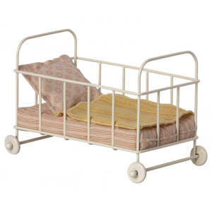 Łóżeczko Baby Cot Micro Rose Maileg 