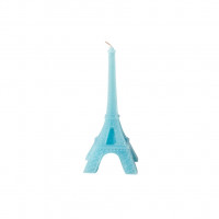 Świeczka Eiffel Tower Blue Rice